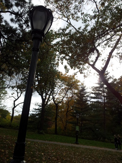 Taking a stroll in Central Park the day before a hurricane? Definitely awesome.