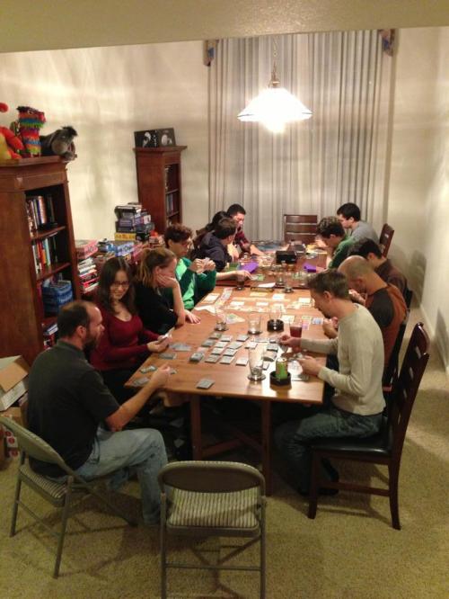 My gaming group. They are fantastic!