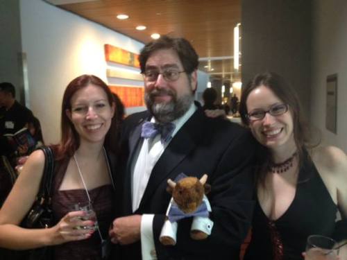 My Taos buddies and I at the Nebulas this weekend. Photo by Valerie Schoen.