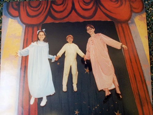 That's a teenaged me on the left.