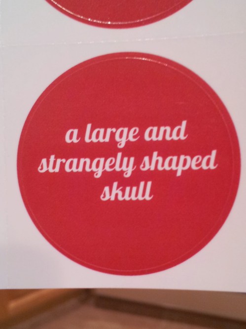 The teaser I've given my party guests...