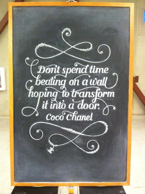 Artwork by two anonymous students at the Columbus College of Art and Design