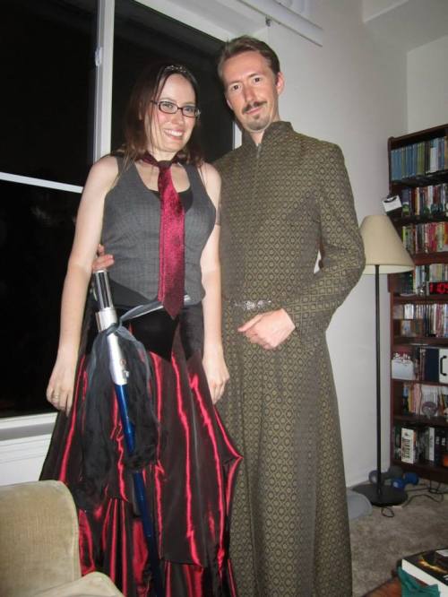 And here's me with Petyr Baelish for good measure.