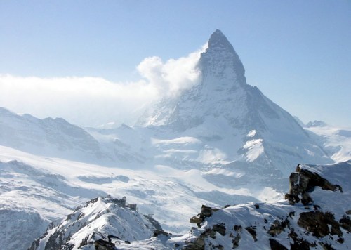 The Matterhorn is one of my favorite mountains, so I'm totally going to model my Life Mountain from it. Photo Credit: AlphaTangoBravo / Adam Baker via Compfight cc 