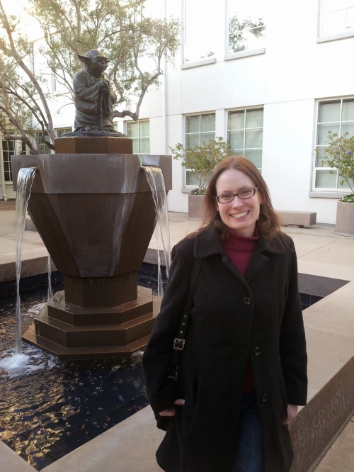 Yoda, on the other hand, is kick ass at meditating.