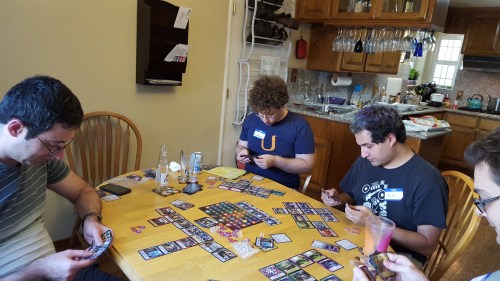 Here are some people playing Among the Stars. I wish I were one of them....