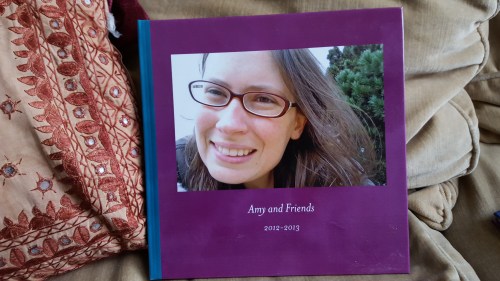 I used two years worth of photos for my first book.