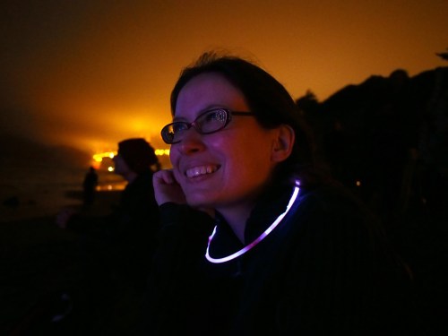 My face after dancing.